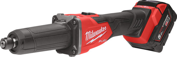 MILWAUKEE M18 FDGRB-502X FUEL rechte accu-slijper in HD Box (2x 5,0Ah accu + lader) - 4933480954