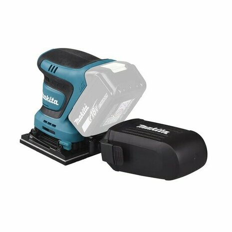 Makita DBO480ZJ LXT 18V Accu Handpalm vlakschuurmachine body in M-box