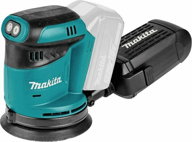 Makita DBO180ZJ LXT 18V Accu excentrische schuurmachine body in Mbox - 125mm