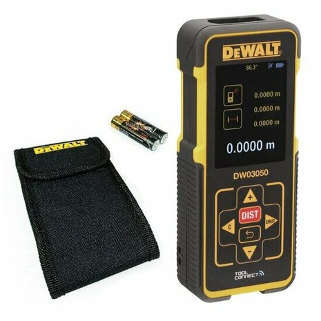 DeWalt DW03050 Afstandsmeter met bluetooth - 50m