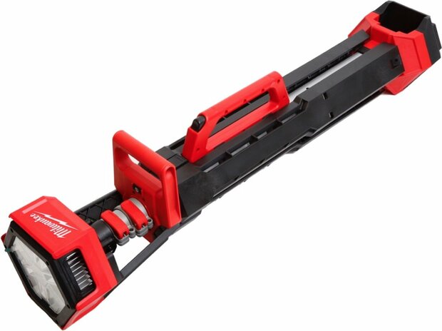 Milwaukee M18 SAL-0 18V accu bouwlamp op statief - 110-220cm - 2000 lumen - 4933451246