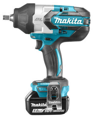 Makita DTW1002RTJ 18V Accu slagmoersleutel set (2x 5.0Ah accu en lader ) in Mbox - 1050Nm - 1/2&quot; - koolborstelloos