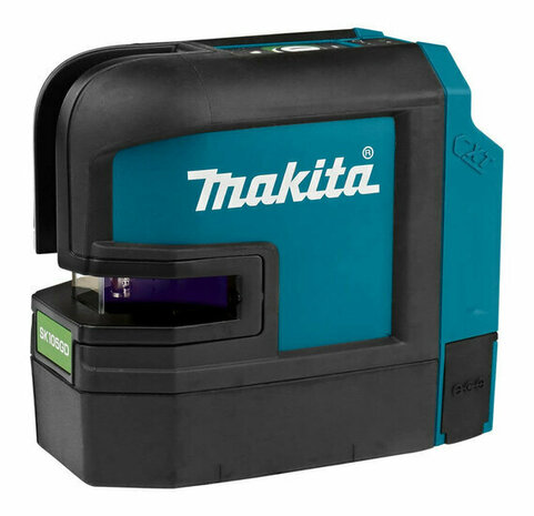 Makita SK105GDZ 10,8V/12v accu kruislijnlaser body in tas - zelfnivellerend - groen - 35m