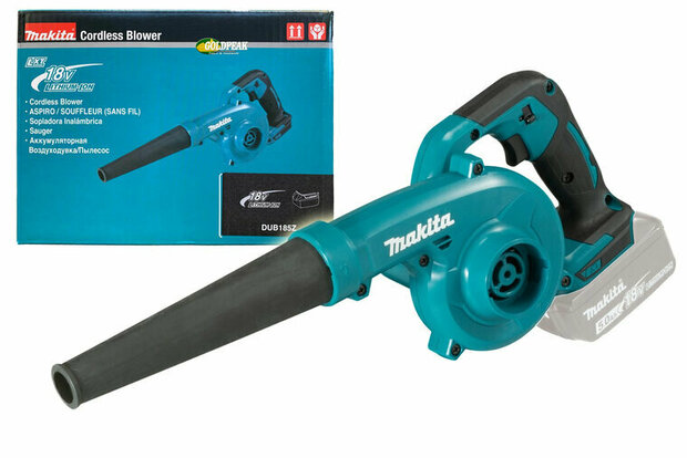 Makita DUB185Z LXT 18V Li-ion accu blaas- en zuigmachine body - 288 km/h