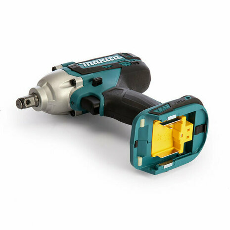 Makita DTW190RTJ 18V Accu slagmoersleutel set (2x 5.0Ah accu en lader) in Mbox - 190Nm - 1/2&quot; - koolborstelloos