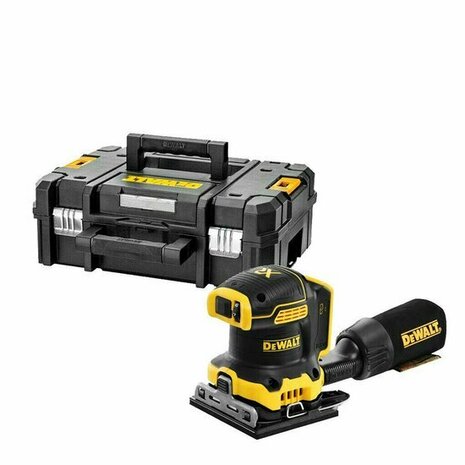 DeWalt DCW200NT 18V Li-Ion accu vlakschuurmachine body in TSTAK - 140 x 115mm - koolborstelloos