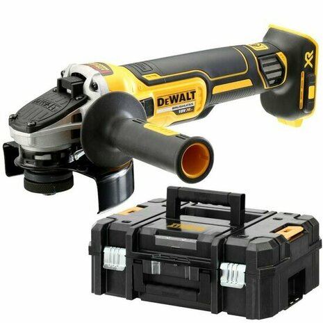 DeWalt DCG405NT Cordless Angle Grinder 125mm Solo 18V Li-Ion with TSTAK Case