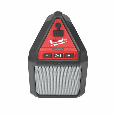 Milwaukee M12 JSSP-0 12V Li-Ion Accu speaker - bluetooth - werkt op accu - 4933448380