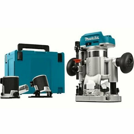 Makita DRT50ZJX2 18V accu boven-/kantenfrees en trimmer body in Mbox