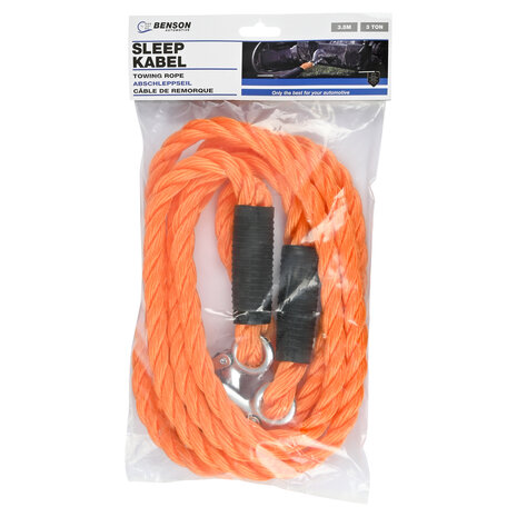 Sleepkabel 3 ton oranje