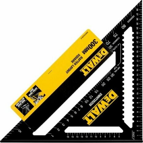 DeWalt DWHT25228-0 Multi Bouwdriehoek 300mm - metrisch