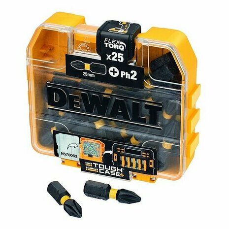 DeWalt Bit-Box 25mm Ph2 (25 stuks) DT70586T-QZ