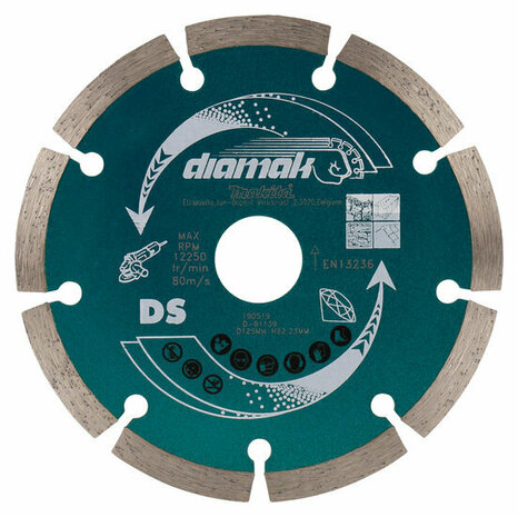 Makita D-61139 / P-45761 Diamantdoorslijpschijf - 125 x 22,23mm