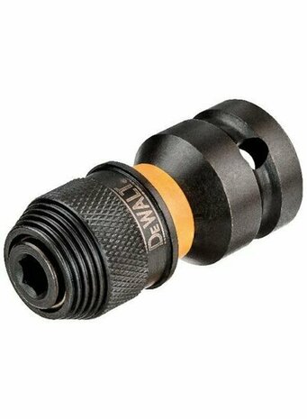 Dewalt DT7508-QZ Slagmoer 1/2&quot; Vierkant Naar 1/4&quot; Zeskant Hex Bit Adapter