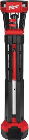 Milwaukee M18 SAL-0 18V accu bouwlamp op statief - 110-220cm - 2000 lumen - 4933451246