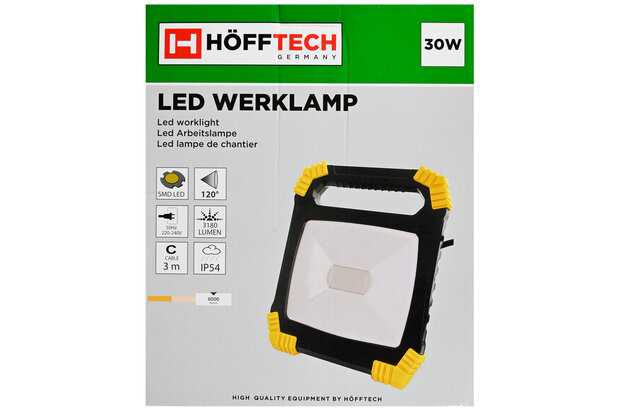 LED werklamp 30W 3180 lm 6000 K