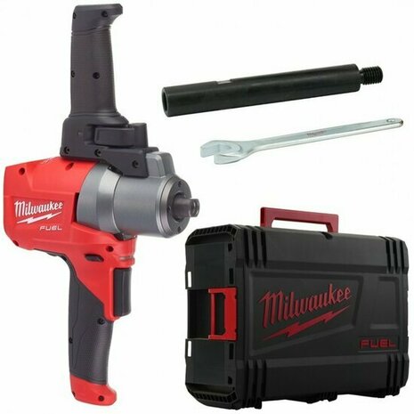 Milwaukee M18 FPM-0X Accu Peddelmixer body in HD-box - 4933459719