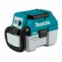 Makita DVC750LZX1 18V accu bouwstofzuiger / waterzuiger body - 7,5L - koolborstelloos