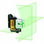 DeWALT DW089CG Zelfnivellerende multilijnlaser groen - 3 stralen